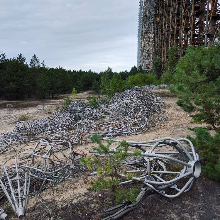 The Eye of Moscow (Duga). Soviet radar abandoned in 1989 The Eye of Moscow (Duga). Soviet radar abandoned in 1989